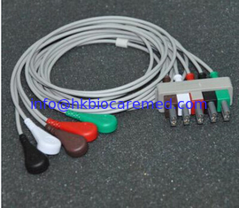 China original 5 conduz o cabo do leadwire do ecg, M1625A, extremidade da pressão, AHA fornecedor
