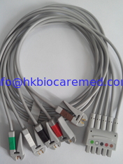 China GE original 5 conduz o leadwire do ecg, 412681-001, extremidade do grampo, AHA fornecedor