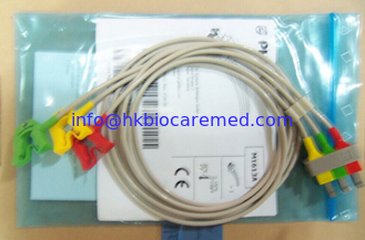 China original 3 conduz o cabo do leadwire do ecg, M1613A, extremidade do GRAMPO, IEC fornecedor