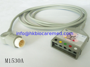 China original 5 conduz o cabo do tronco do ecg, M1530A, IEC fornecedor